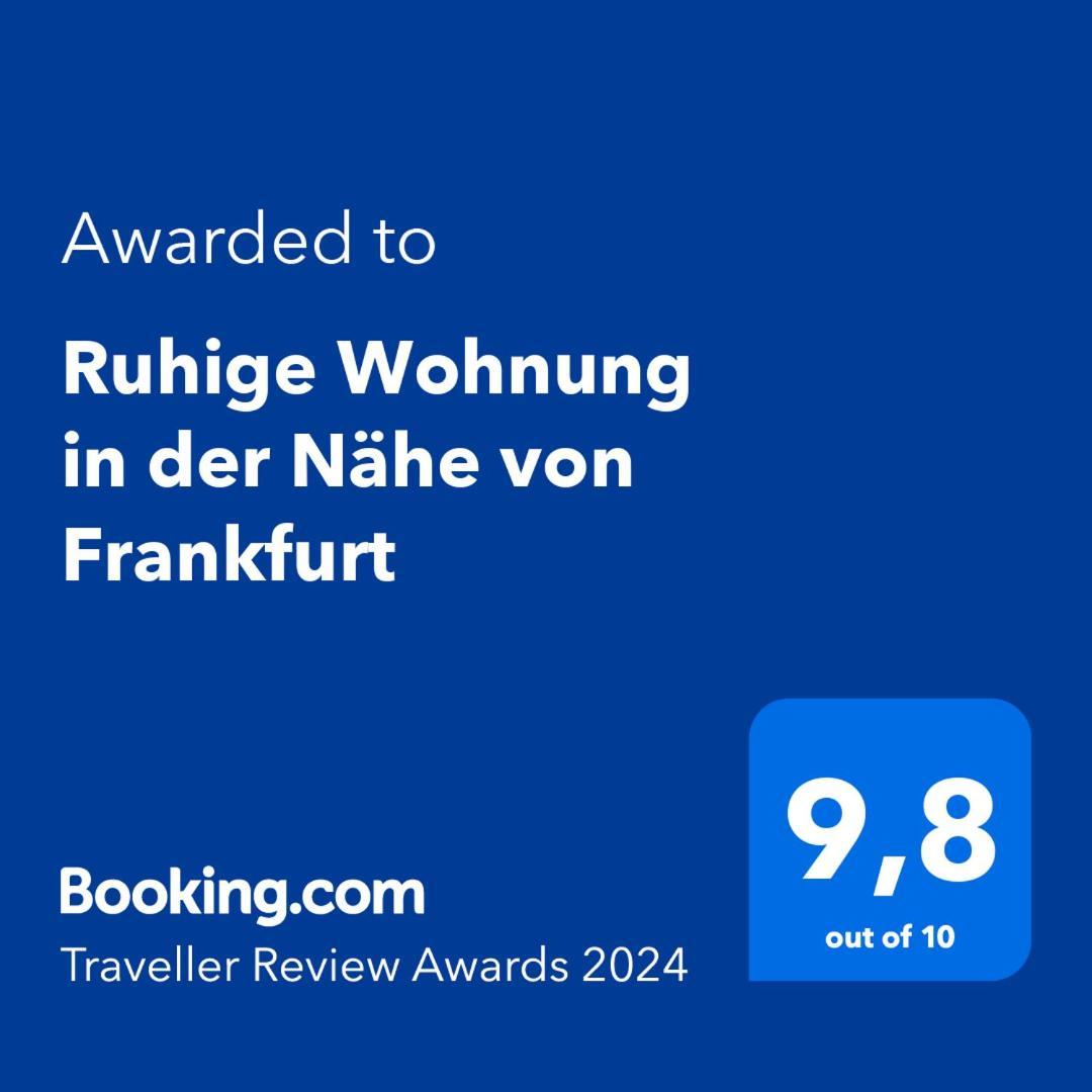 Ruhige Wohnung In Der Naehe Von Frankfurt Келкайм Екстериор снимка